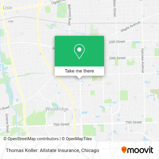 Thomas Koller: Allstate Insurance map