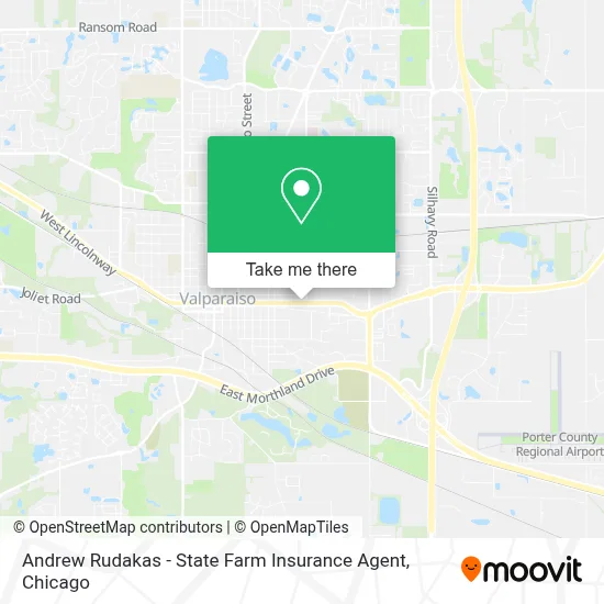 Andrew Rudakas - State Farm Insurance Agent map