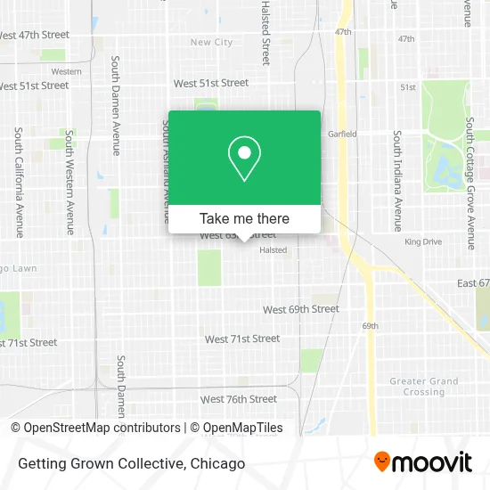 Getting Grown Collective map