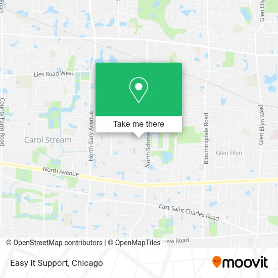 Easy It Support map