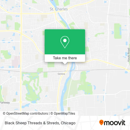 Black Sheep Threads & Shreds map