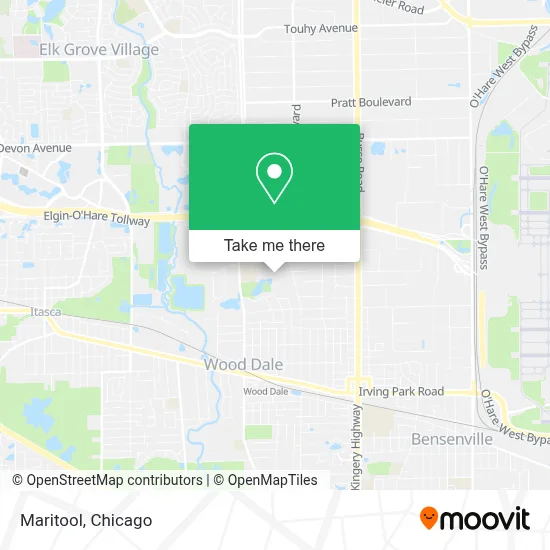 Maritool map