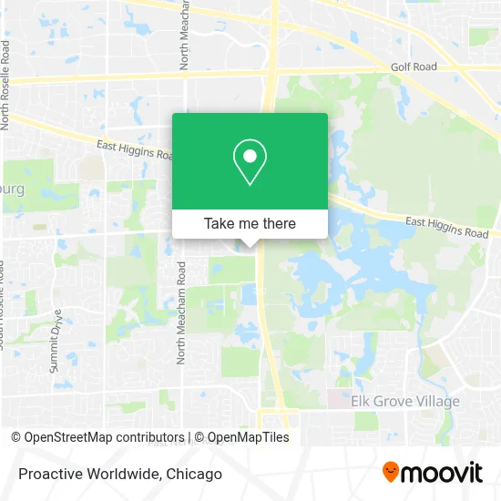 Proactive Worldwide map