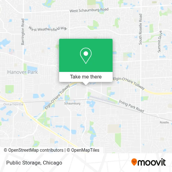 Public Storage map