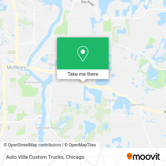 Auto Villa Custom Trucks map