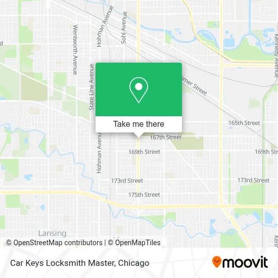 Car Keys Locksmith Master map