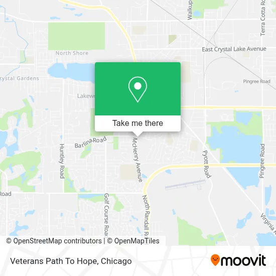 Veterans Path To Hope map