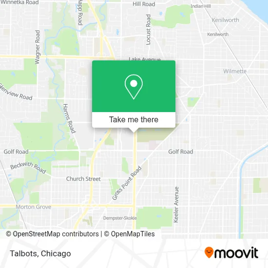 Talbots map