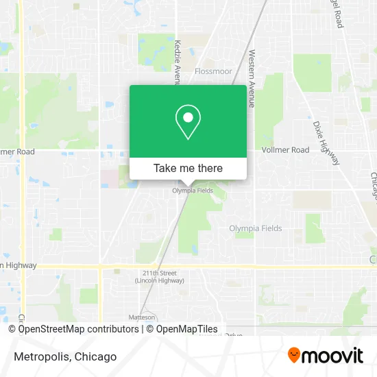 Metropolis map
