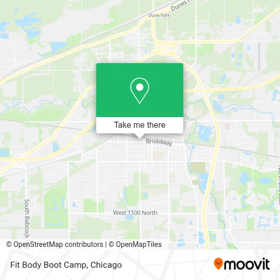 Fit Body Boot Camp map