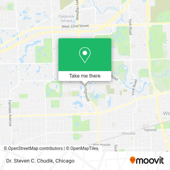 Dr. Steven C. Chudik map
