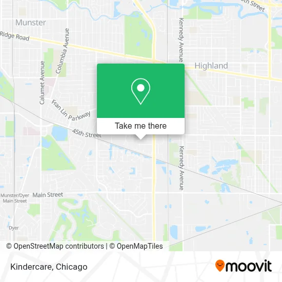 Kindercare map