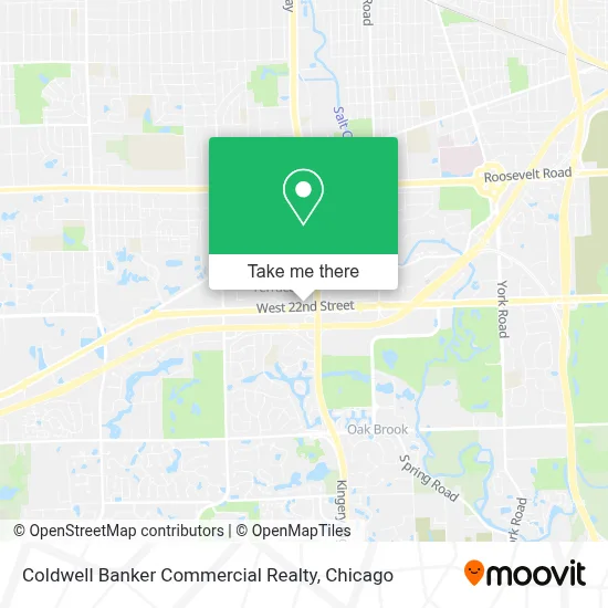 Coldwell Banker Commercial Realty map