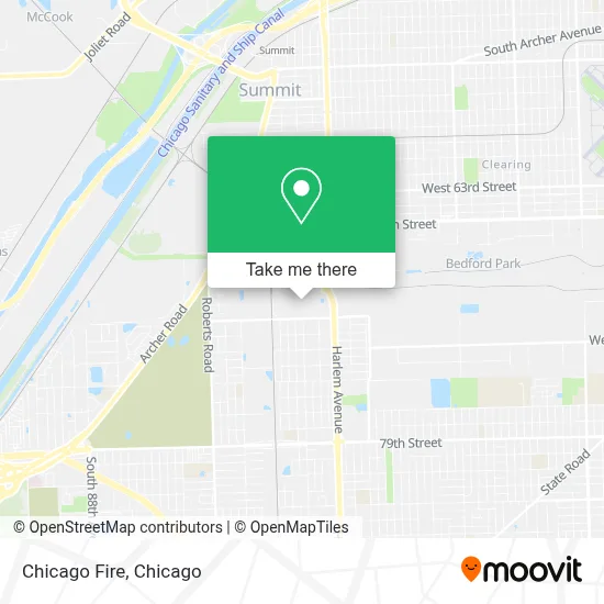 Chicago Fire map