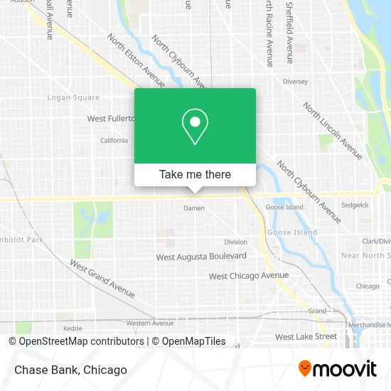 Chase Bank map