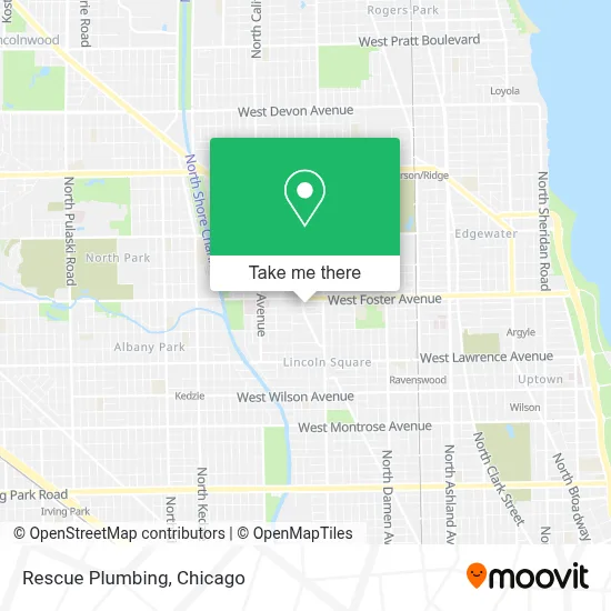 Rescue Plumbing map