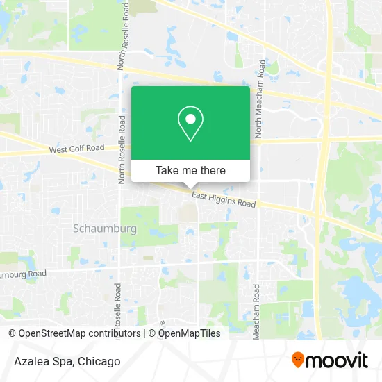 Azalea Spa map