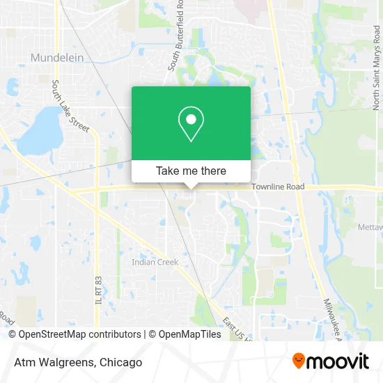 Atm Walgreens map