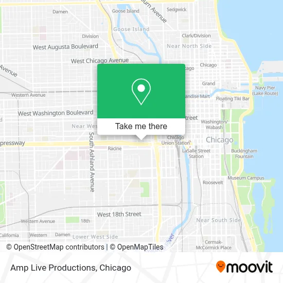 Amp Live Productions map