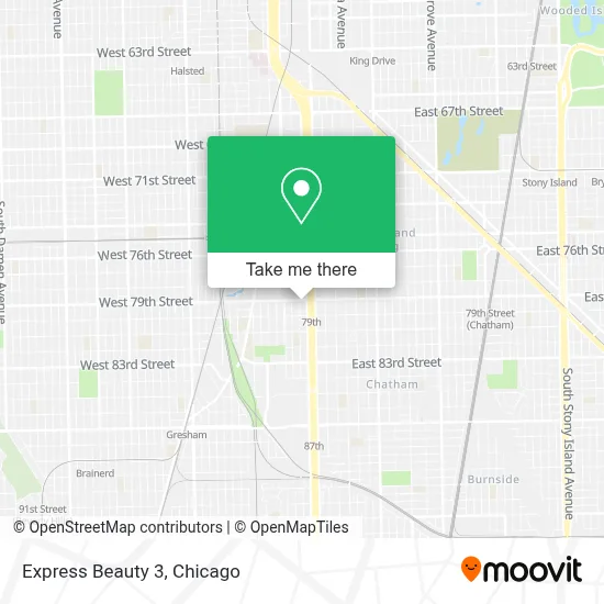 Express Beauty 3 map