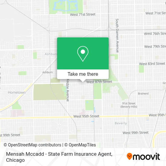 Mensah Mccadd - State Farm Insurance Agent map