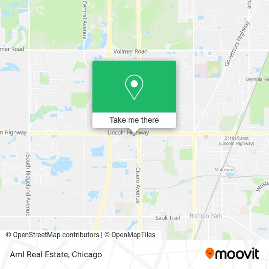 Aml Real Estate map