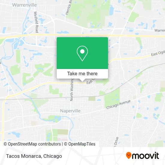 Tacos Monarca map