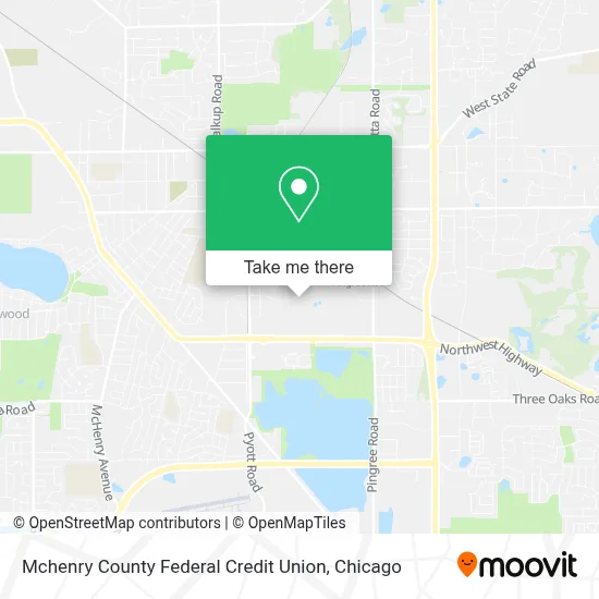 Mchenry County Federal Credit Union map