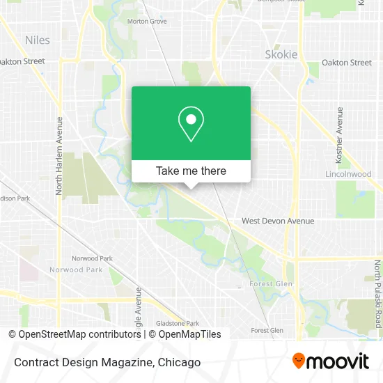 Contract Design Magazine map