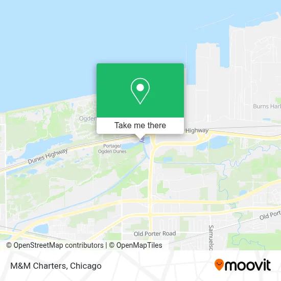 M&M Charters map