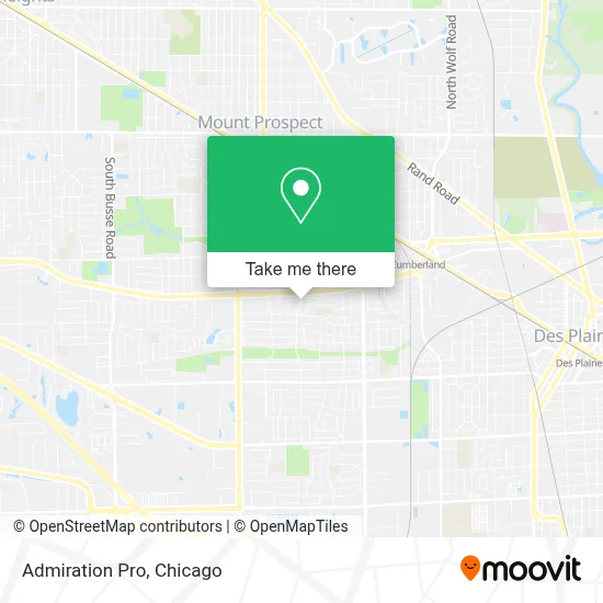Admiration Pro map