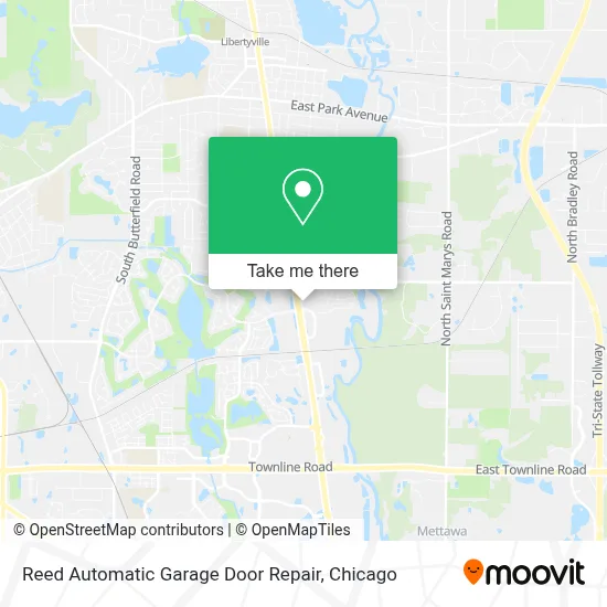 Reed Automatic Garage Door Repair map