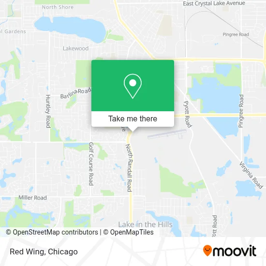 Red Wing map