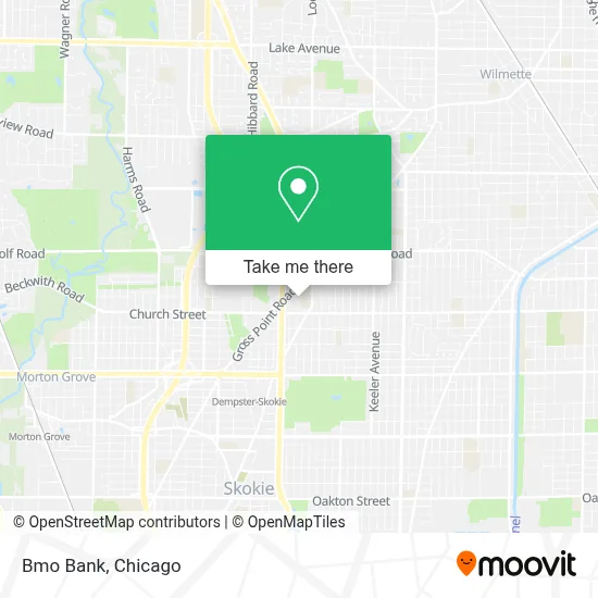 Bmo Bank map