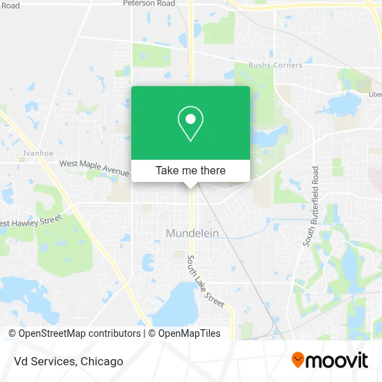 Vd Services map