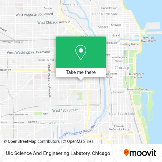 Uic Science And Engineering Labatory map