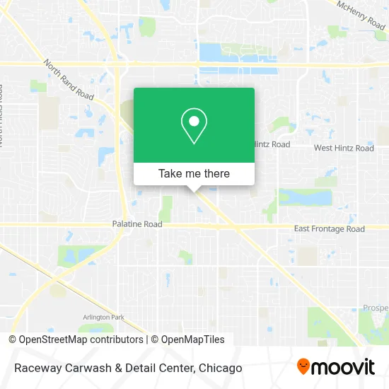 Raceway Carwash & Detail Center map