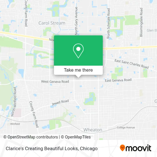 Clarice's Creating Beautiful Looks map