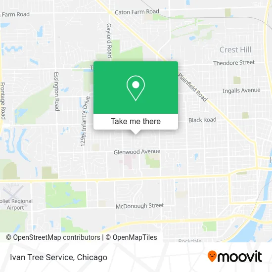 Ivan Tree Service map