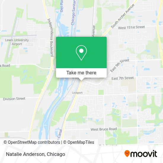 Natalie Anderson map