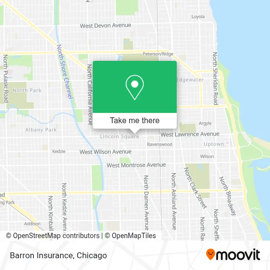 Barron Insurance map
