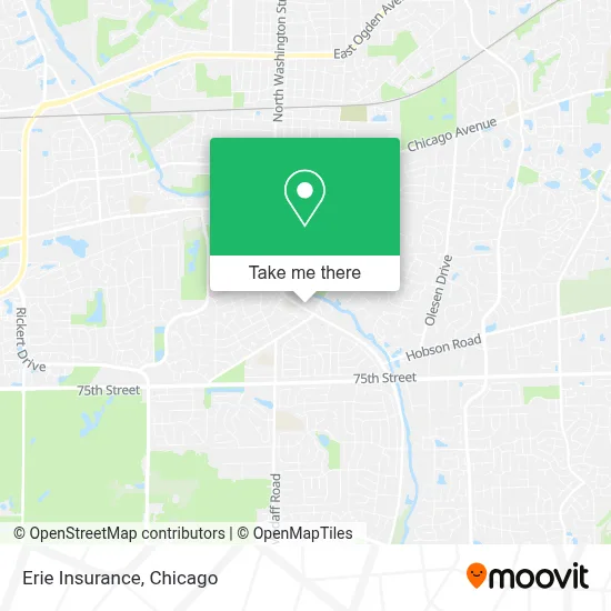 Erie Insurance map
