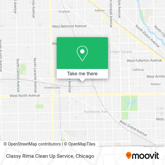 Classy Rima Clean Up Service map