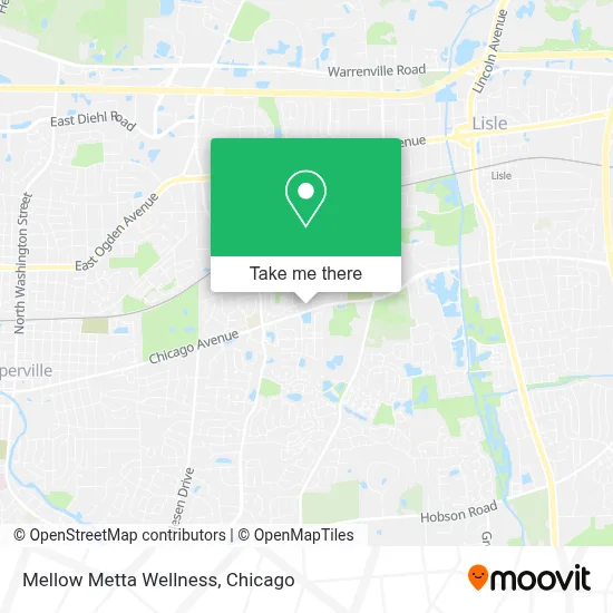Mellow Metta Wellness map