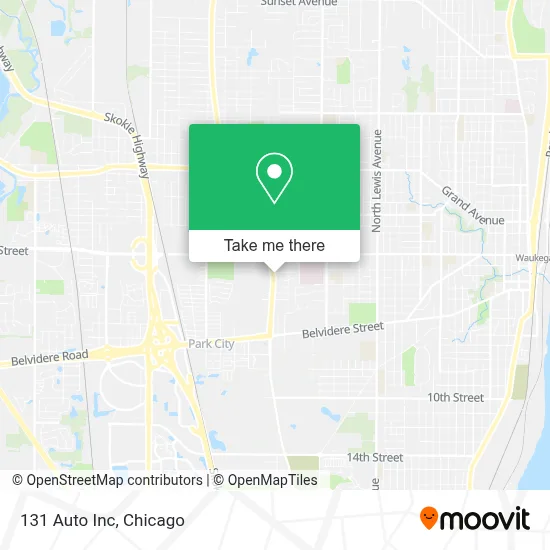 131 Auto Inc map
