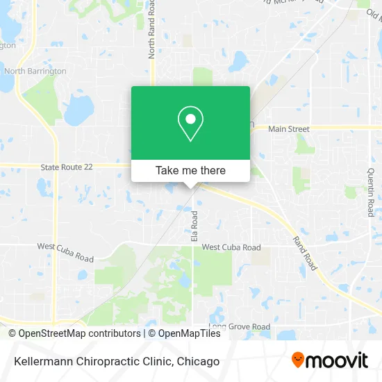 Kellermann Chiropractic Clinic map