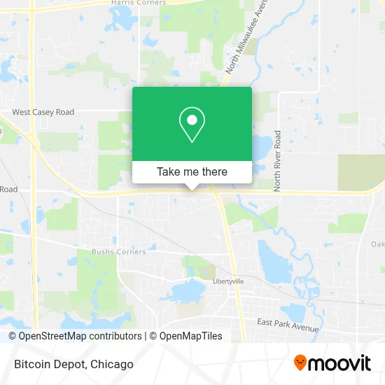 Bitcoin Depot map