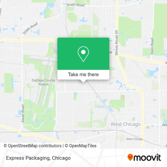 Express Packaging map
