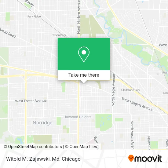 Witold M. Zajewski, Md map