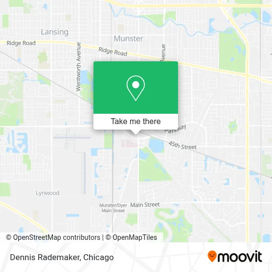 Dennis Rademaker map